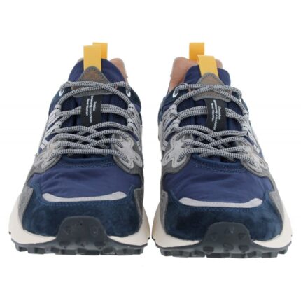 Flower Mountain Yamano 3 Man 2017816 Trainers – Navy / Grey Suede – Mens Shoes - Crep Direct UK