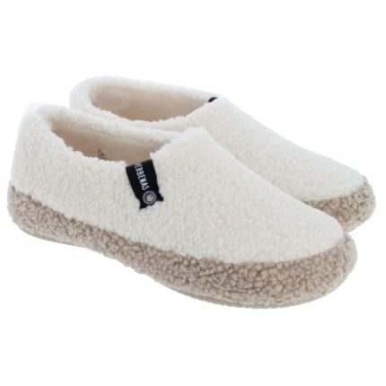Verbenas Yecla Nairobi Slippers - Cream - Womens Slippers