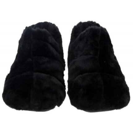Verbenas Yeti Groseto 73824 Bootie Slipppers – Black – Womens Slippers - Crep Direct UK