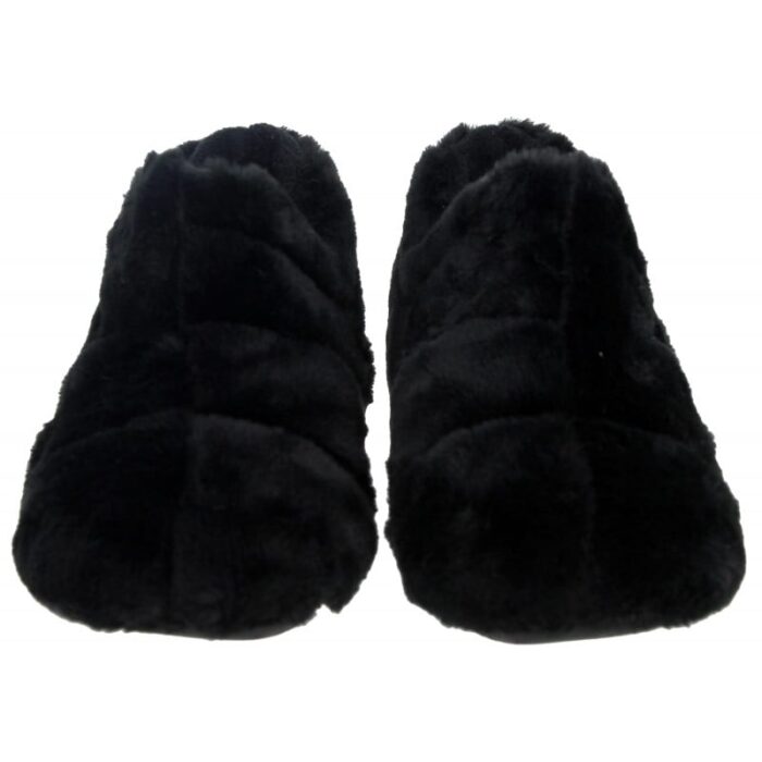 Verbenas Yeti Groseto 73824 Bootie Slipppers – Black – Womens Slippers - Crep Direct UK