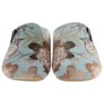 Verbenas York Bloom 73851 Mule Slippers – Salvia – Womens Slippers - Crep Direct UK