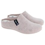 Verbenas York Fieltro 73906 Mule Slippers – Antique – Womens Slippers - Crep Direct UK