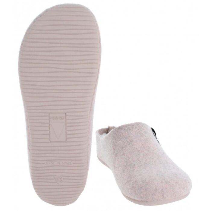 Verbenas York Fieltro 73906 Mule Slippers – Antique – Womens Slippers - Crep Direct UK