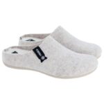 Verbenas York Fieltro 73907 Mule Slippers – Beige – Womens Slippers - Crep Direct UK