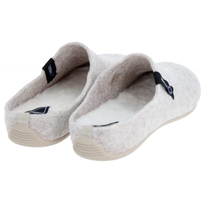 Verbenas York Fieltro 73907 Mule Slippers – Beige – Womens Slippers - Crep Direct UK