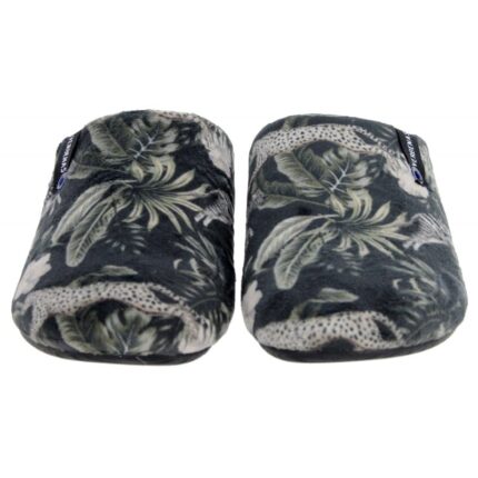 Verbenas York Selva 73855 Mule Slippers – Black – Womens Slippers - Crep Direct UK