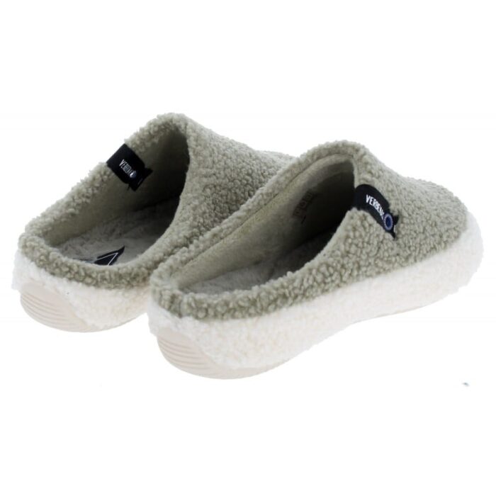 Verbenas Yuma Nairobi Mule Slippers – Green – Womens Slippers - Crep Direct UK