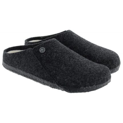 Birkenstock Zermatt Shearling 1015090 Slippers – Anthracite Wool Felt – Mens Slippers - Crep Direct UK Birkenstock Zermatt Shearling 1015090 Slippers – Anthracite Wool Felt – Mens Slippers - Crep Direct UK