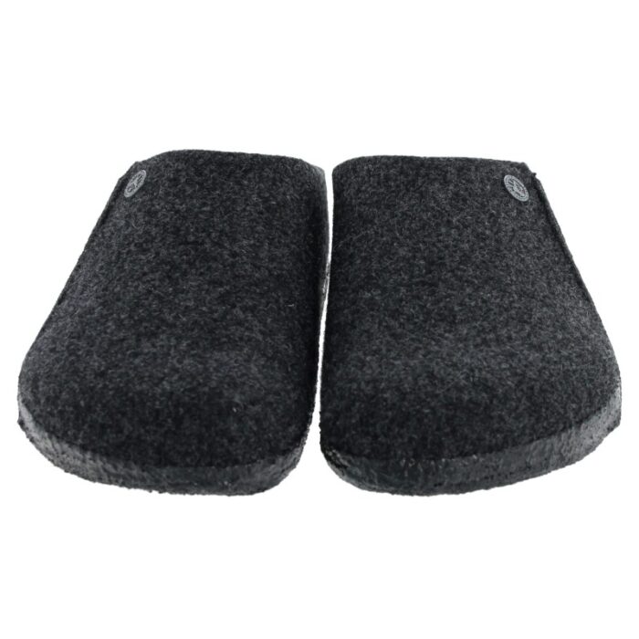 Birkenstock Zermatt Shearling 1015090 Slippers – Anthracite Wool Felt – Mens Slippers - Crep Direct UK
