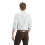 Schoffel Baconsthorpe Tailored Shirt 4008 – Woodland Check Cotton – Mens Clothing - Crep Direct UK