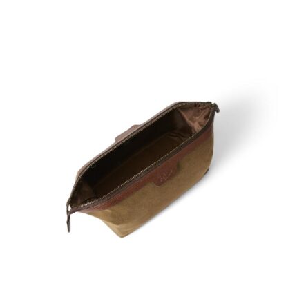 R. M. Williams Barrenjoey Wash Bag – Khaki – Mens Wallets, Bags and Accessories - Crep Direct UK