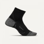 Feetures Plantar Fasciitis Relief Ultra Light Quarter Socks – Black – Mens Clothing - Crep Direct UK