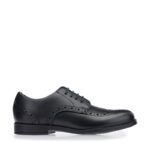 Start-Rite Brogue Pri School Shoes – Black Leather – Girls School Shoes - Crep Direct UK