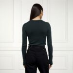 Holland Cooper Buttoned Knit Crew Neck – Deep Emerald – Ladies Clothing - Crep Direct UK Holland Cooper Buttoned Knit Crew Neck – Deep Emerald – Ladies Clothing - Crep Direct UK