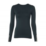 Holland Cooper Buttoned Knit Crew Neck – Deep Emerald – Ladies Clothing - Crep Direct UK Holland Cooper Buttoned Knit Crew Neck – Deep Emerald – Ladies Clothing - Crep Direct UK