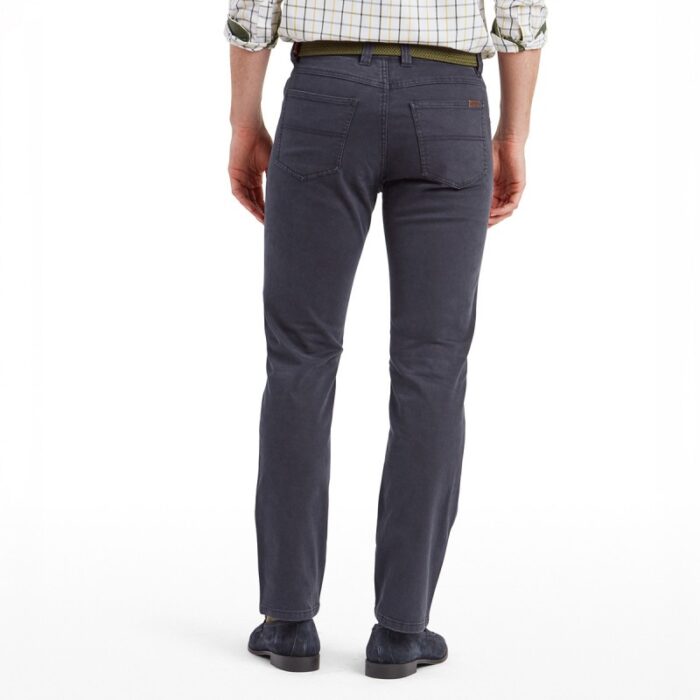 Schoffel Canterbury 5 Pocket Jeans 4215 Regular – Charcoal – Mens Clothing - Crep Direct UK