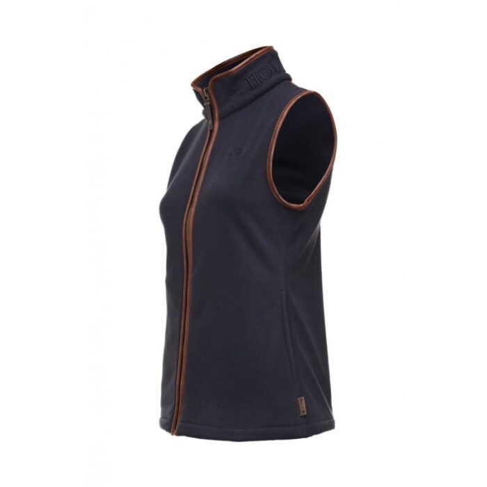 Holland Cooper Country Fleece Gilet – Ink Navy – Ladies Clothing - Crep Direct UK