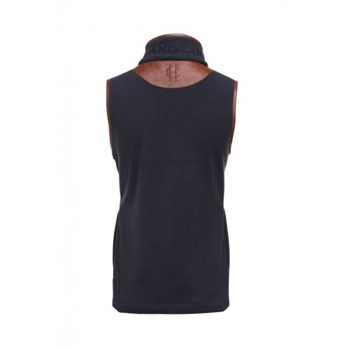Holland Cooper Country Fleece Gilet – Ink Navy – Ladies Clothing - Crep Direct UK