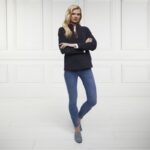 Holland Cooper Country Fleece Half Zip – Ink Navy – Ladies Clothing - Crep Direct UK