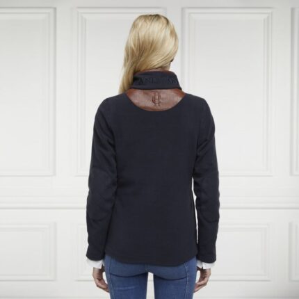 Holland Cooper Country Fleece Half Zip – Ink Navy – Ladies Clothing - Crep Direct UK