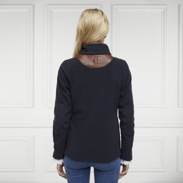 Holland Cooper Country Fleece Half Zip – Ink Navy – Ladies Clothing - Crep Direct UK