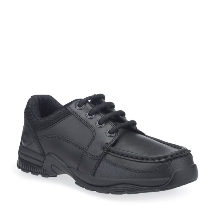 Start-Rite Dylan School Shoes – Black Leather – Boys School Shoes - Crep Direct UK