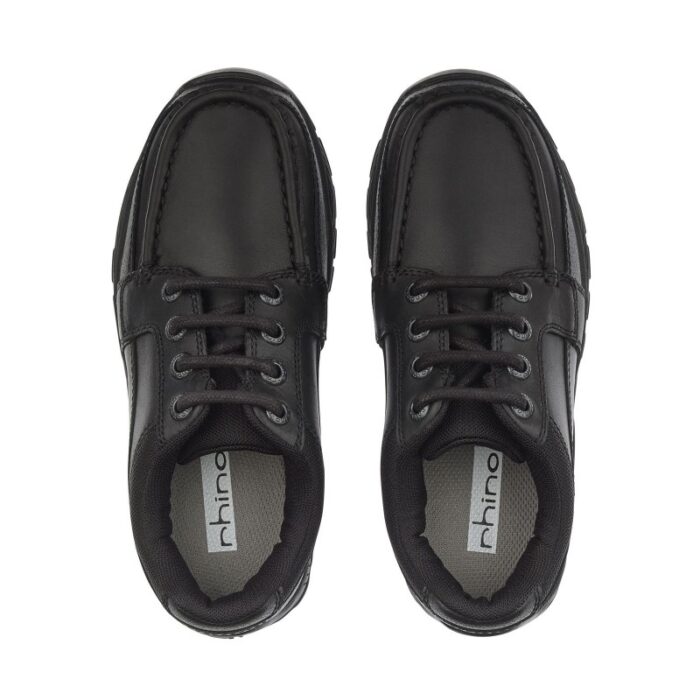 Start-Rite Dylan School Shoes – Black Leather – Boys School Shoes - Crep Direct UK