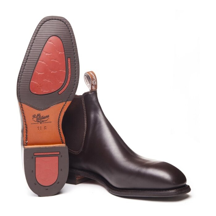 R. M. Williams Dynamic Flex Comfort Craftsman Boots – Chestnut Leather – Mens Boots - Crep Direct UK