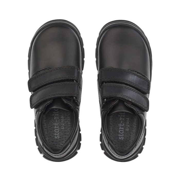 Start-Rite Engineer School Shoes – Black Leather – Boys School Shoes - Crep Direct UK