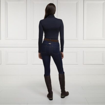 Holland Cooper Essential Roll Neck – Ink Navy – Ladies Clothing - Crep Direct UK