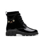 Clarks Evyn Charm Older Boots – Black Patent – Girls Boots - Crep Direct UK Clarks Evyn Charm Older Boots – Black Patent – Girls Boots - Crep Direct UK
