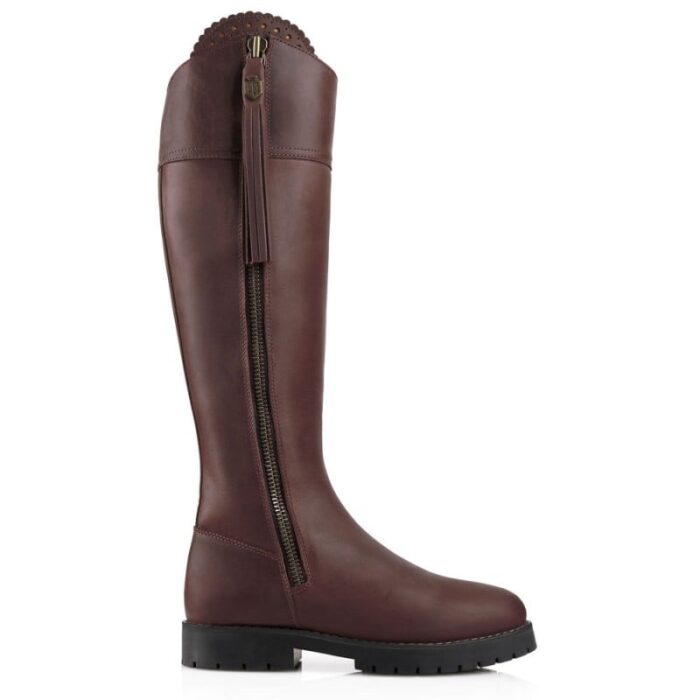 Fairfax and Favor Fairfax & Favor Explorer Regular Fit Boots – Mahogany – Womens Trekking & Outdoor - Crep Direct UK