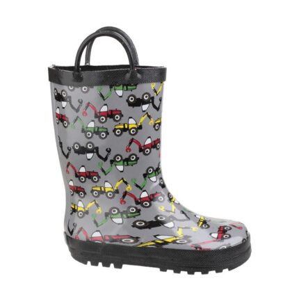 Cotswold Puddle Boots Digger – Grey – Boys Wellies - Crep Direct UK Cotswold Puddle Boots Digger – Grey – Boys Wellies - Crep Direct UK
