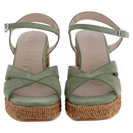 Wonders Giorgia L-1502 High Heel Sandals – Oil Suede – Womens Sandals, Sliders & Toe Posts - Crep Direct UK
