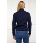 Holland Cooper Sporting Heritage Zip Henley – Ink Navy – Ladies Clothing - Crep Direct UK
