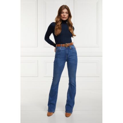Holland Cooper High Rise Flared Jeans – Denim – Ladies Clothing - Crep Direct UK Holland Cooper High Rise Flared Jeans – Denim – Ladies Clothing - Crep Direct UK