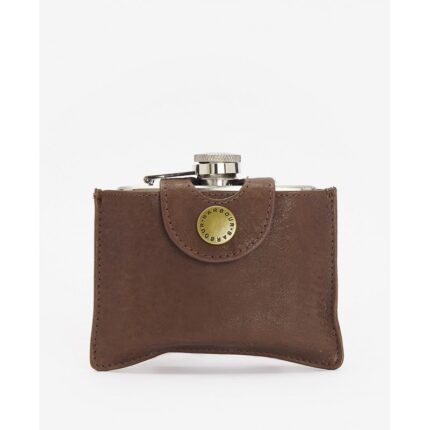 Barbour 4oz Hinged Hip Flask MAC0344 – Brown Leather – Personalised Gifts for Her - Crep Direct UK Barbour 4oz Hinged Hip Flask MAC0344 – Brown Leather – Personalised Gifts for Her - Crep Direct UK