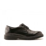Start-Rite Angry Angels Impulsive School Shoes – Black Patent – Girls School Shoes - Crep Direct UK