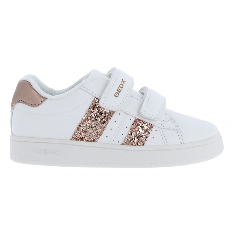 Geox J45LRA Eclyper Trainers – White/Rose Gold – Girls Shoes - Crep Direct UK Geox J45LRA Eclyper Trainers – White/Rose Gold – Girls Shoes - Crep Direct UK