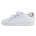 Geox J45LRA Eclyper Trainers – White/Rose Gold – Girls Shoes - Crep Direct UK