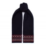 Holland Cooper Jennifer Fairisle Scarf – Ink Navy – Ladies Clothing - Crep Direct UK Holland Cooper Jennifer Fairisle Scarf – Ink Navy – Ladies Clothing - Crep Direct UK