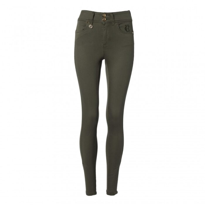 Holland Cooper Jodhpur Jean – Hunter Green – Ladies Clothing - Crep Direct UK