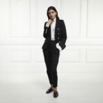 Holland Cooper Knightsbridge Blazer – Black Barathea – Ladies Clothing - Crep Direct UK