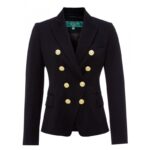 Holland Cooper Knightsbridge Blazer – Navy Barathea – Ladies Clothing - Crep Direct UK Holland Cooper Knightsbridge Blazer – Navy Barathea – Ladies Clothing - Crep Direct UK