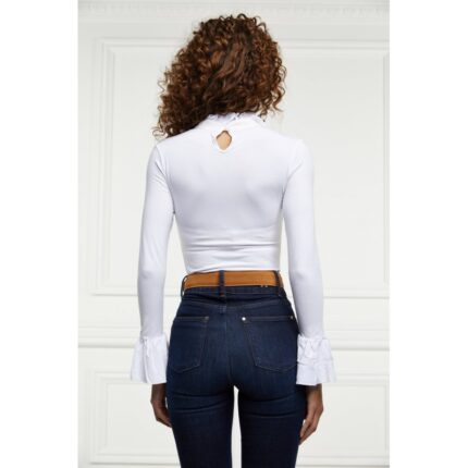 Holland Cooper Lilibet Jersey Tee – White – Ladies Clothing - Crep Direct UK
