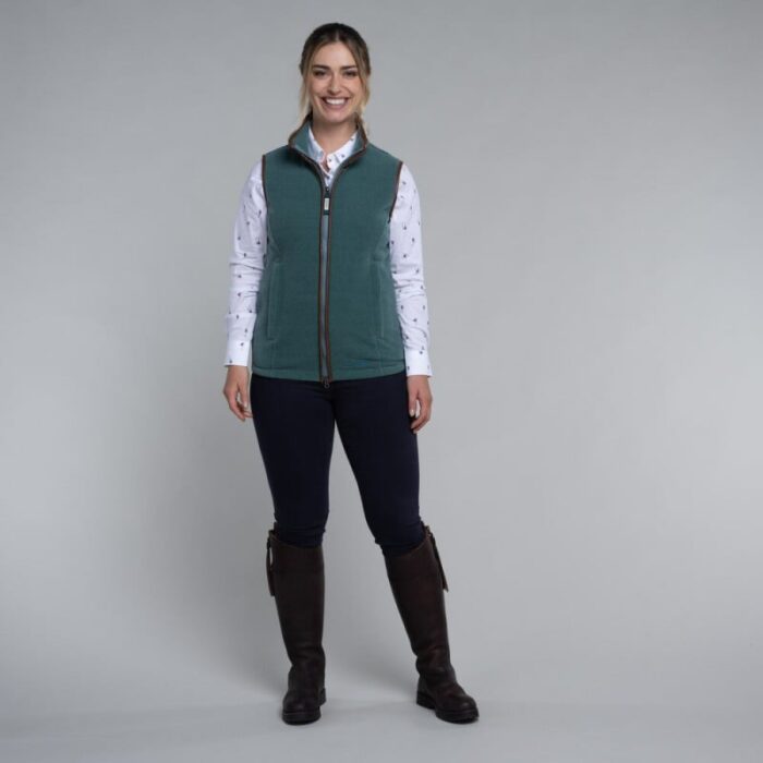 Schoffel Lyndon Fleece Gilets 1057 – Duck Egg – Ladies Clothing - Crep Direct UK