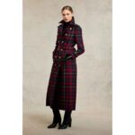 Holland Cooper Full Length Marlborough Trench – Logan Tartan – Ladies Clothing - Crep Direct UK