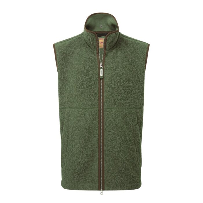 Schoffel Oakham Retro Fleece Gilet 23902 – Woodland – Mens Clothing - Crep Direct UK