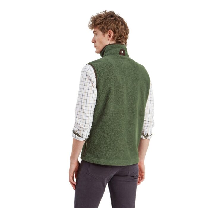 Schoffel Oakham Retro Fleece Gilet 23902 – Woodland – Mens Clothing - Crep Direct UK