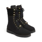 Fairfax and Favor Fairfax & Favor Shearling Lined Anglesey Combat Boots – Black Nubuck – Womens Boots - Crep Direct UK Fairfax and Favor Fairfax & Favor Shearling Lined Anglesey Combat Boots – Black Nubuck – Womens Boots - Crep Direct UK